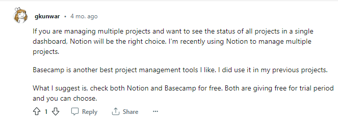 Project Management Tools
