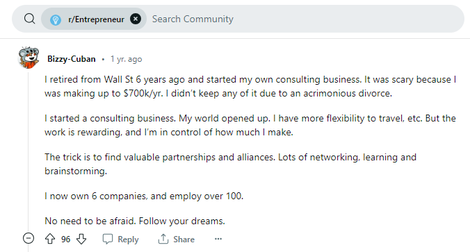 Consulting reddit