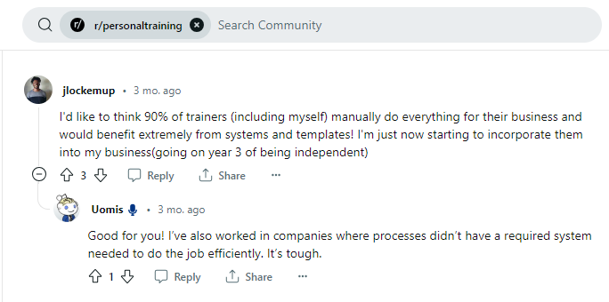 Personal Trainer reddit