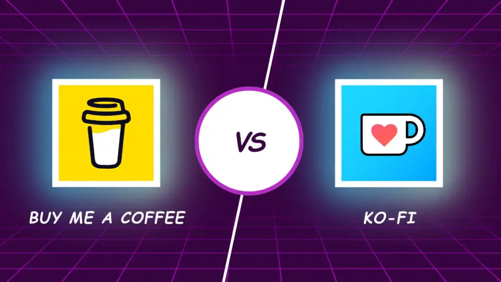 buy me a coffee vs ko-fi
